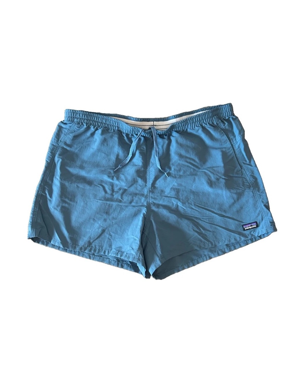 Patagonia Baggies Shorts Mens XL Blue Lined Hiking Outdoor 7" Inseam Hybrid Swim